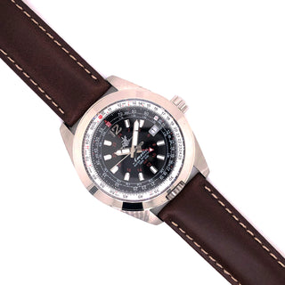 BAND – 20mm Oil Tan Leather Contrast Stitch