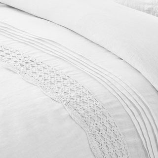 Tabitha Linen Duvet Cover Set