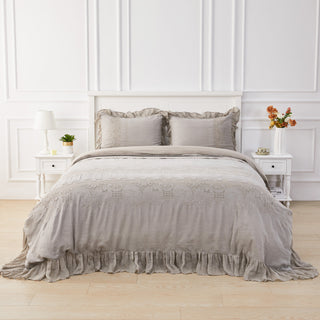 Tabitha Linen Duvet Cover Set