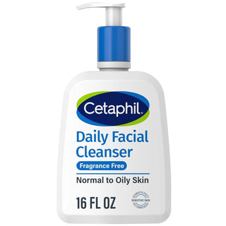 Cetaphil Daily Facial Cleanser Fragrance Free - 16 Fl Oz