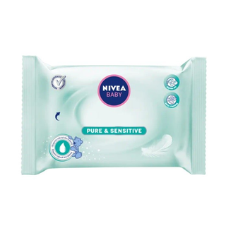 Nivea Baby Pure & Sensitive 63pc - Cleansing Wipes K