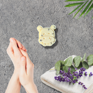 Hippo Head Shaped Lotion Bar - By Baano