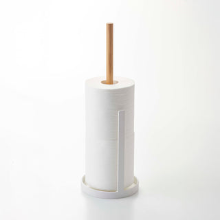 Toilet Paper Stocker - Steel + Wood - By Baano