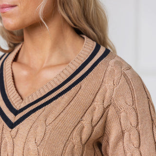 V-Neck Cricket Sweater