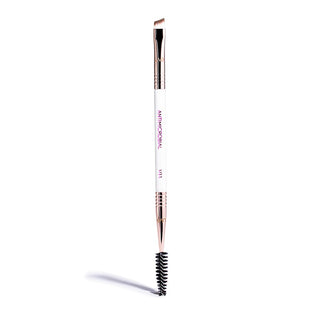 Pro Antimicrobial Dual Angled + Spoolie Brush U11 - By Baano