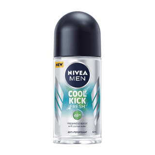 Nivea Men Cool Kick Fresh Roll-on Deodorant, 50 Ml
