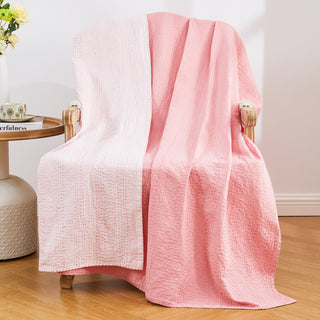 Hand Stitched Reversible Kantha Throws