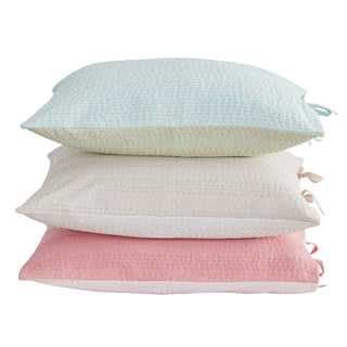 Hand Stitched Reversible Kantha Pillow Sham Pairs