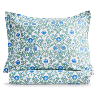 Arts & Crafts Floral Printed Duvet Set