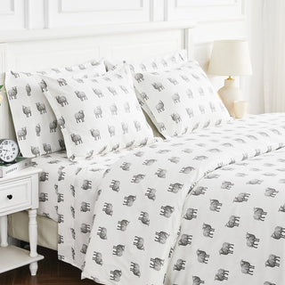 Sheep Printed Duvet Set