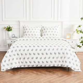 Sheep Printed Duvet Set