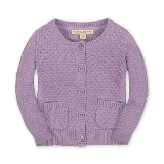 Organic Textured Cardigan - Glamourous Grace