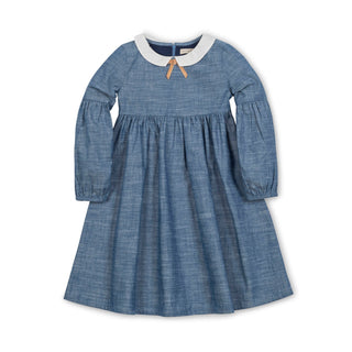 Organic Chambray Empire Dress - By Baano