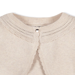 Organic Cropped Special Cardigan - Baby - Glamourous Grace