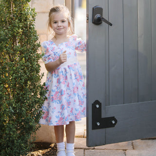 Organic Puff Sleeve Party Dress - Glamourous Grace