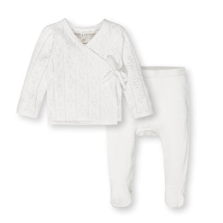 Organic Pointelle Sweater and Legging Set - Glamourous Grace