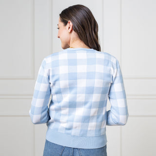 Organic Tweed Sweater Cardigan