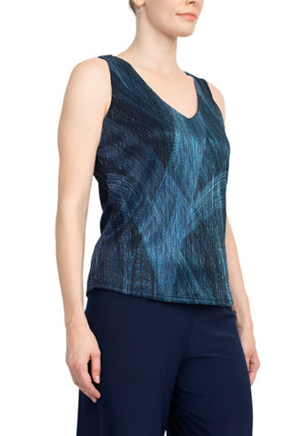 Marina V - Neck Metallic Top Mid Waist Solid Jersey Pant with Matching Metallic Jacket (3 Piece Set) - Glamourous Grace