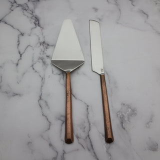 PLATEAU CAKE SERVER 2 PC. SET INOX Artisans