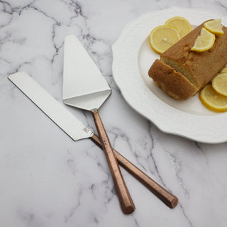PLATEAU CAKE SERVER 2 PC. SET INOX Artisans