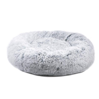 Mr. Peanut's 23" OrthoPlush® Pet Bed - Gray Two Tone - By Baano