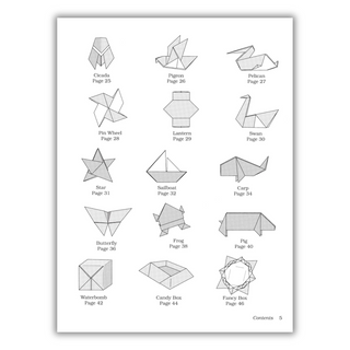 Easy Origami (Dover Origami Papercraft) over 30 simple projects (Spiral Bound) - By Baano