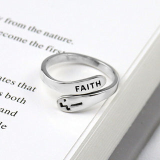 FAITH ADJUSTABLE RING (ADJUSTABLE)