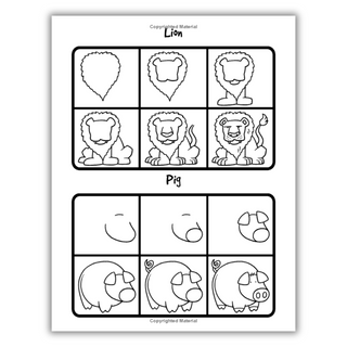 How to Draw 101 Animals (Spiral Bound) - By Baano