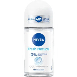 Nivea Fresh Natural Deodorant Roll-On, 50 Ml