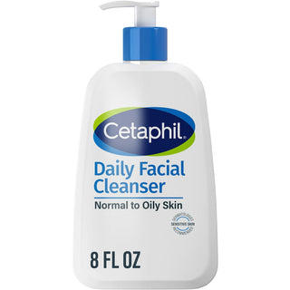 Cetaphil Daily Sensitive Facial Cleanser, 8 Fl Oz