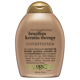 OGX Ever Straight Conditioner Brazilian Keratin Therapy 13 Oz