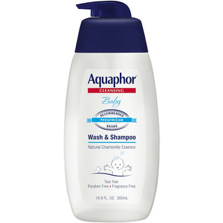 Aquaphor Wash & Shampoo, Chamomile, Baby, Cleansing, 16.9 Fl Oz