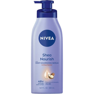 Nivea Body Lotion, Shea Butter, Smooth Daily Moisture, Dry Skin