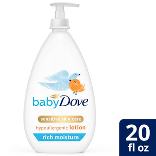 Baby Dove Rich Moisture Lotion 4-20 Fl. Oz. Pumps