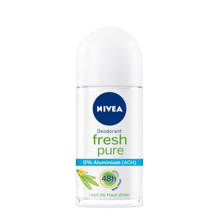 Nivea Fresh Pure 0% Aluminum 48 Hour Protection Roll On Deodorant 50ml