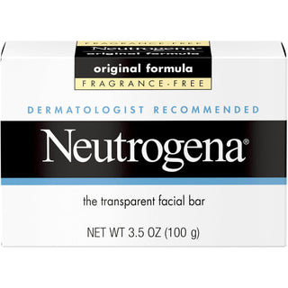Neutrogena Original Gentle Facial Cleansing Bar Fragrance-Free, Fragrance Free