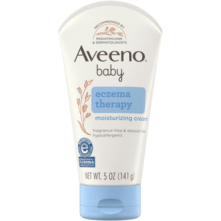Aveeno Baby Eczema Therapy Moisturizing Cream For Dry Skin, 5 Oz