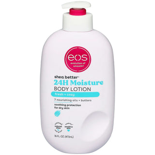EOS Shea Better Body Lotion, Fresh + Cozy, 24H Moisture