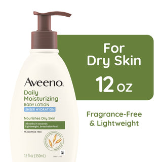 Aveeno Body Lotion, Daily Moisturizing, Sheer Hydration 12 Fl Oz