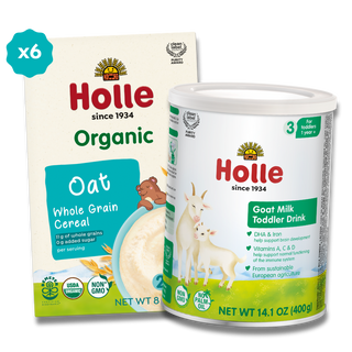 Goat & Oat Bundle: Goat Milk Toddler Drink and Oat Cereal