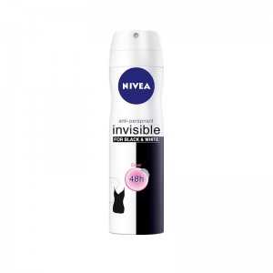 Diğer Nivea Black&White Clear Deodorant Sprey Kadın 150 Ml
