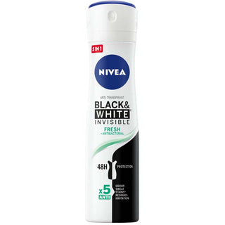 Nivea Deodorant Spray Invisible Black & White Fresh 150Ml