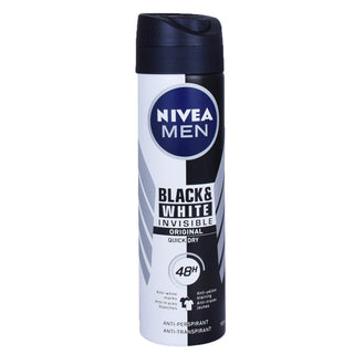 Nivea Men Black & White Invisible Original Body Spray 150ml
