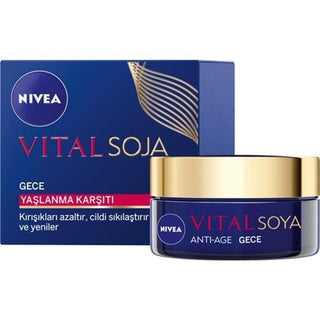 Nivea Visage Vital Yaşlanma Karşıtı Gece Kremi 50 Ml