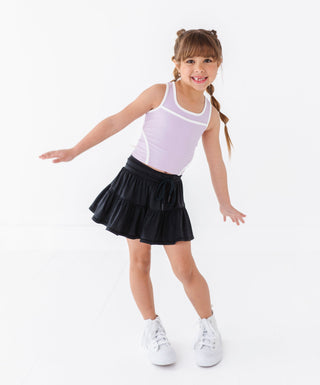 Black | 2-tiered Skort - By Baano