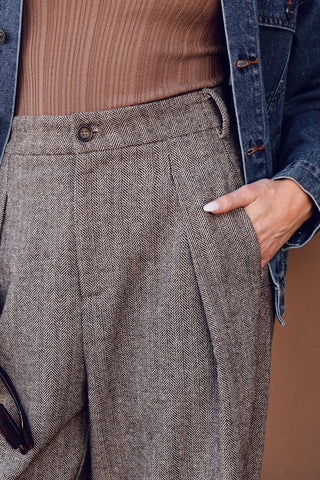 VIBRANT DAZE WOOLEN PANTS - By Baano