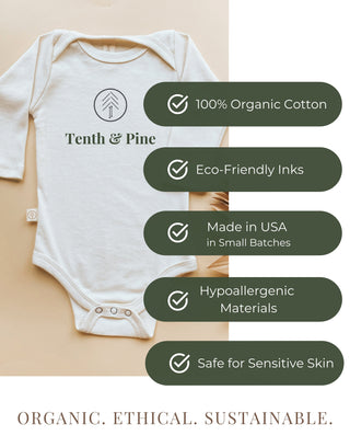 Mama's Coffee Date Organic Baby Bodysuit