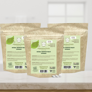 Value Pack Natural Peppermint Toothpaste Tablets Bundles - By Baano