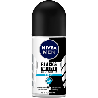 Nivea Men Black & White Fresh Invisible Roll On 50ml