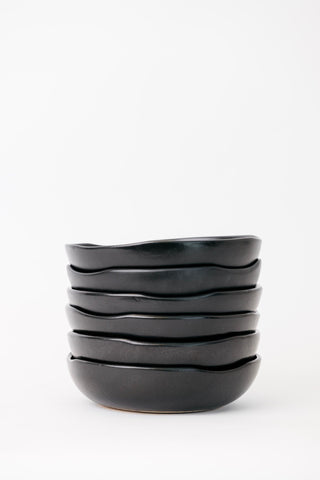 Dusk Bowl - Matte Black - Set of 6